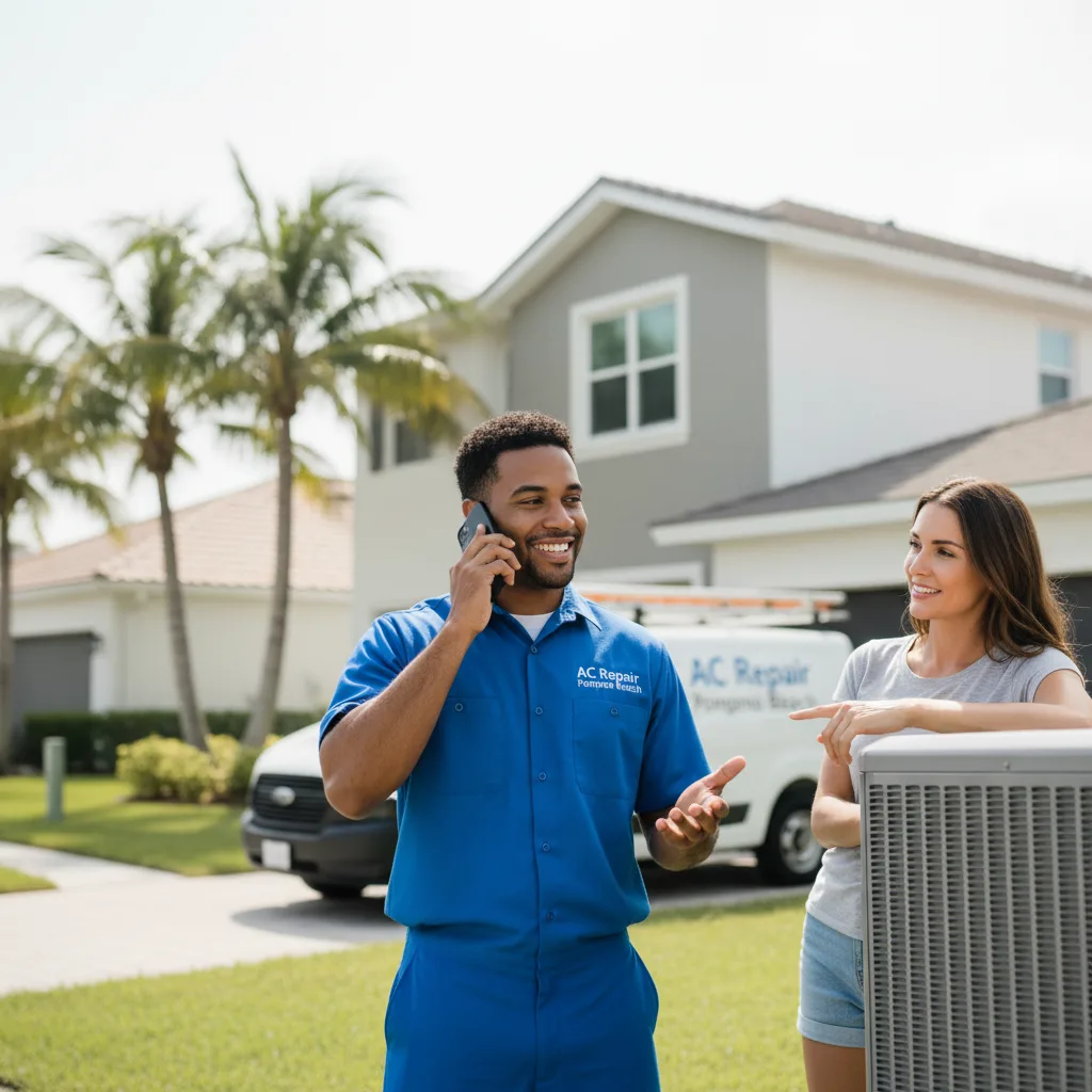 AC Repair Pompano Beach customer support in Whitmore Lake